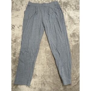 Express Pants Women's Size Medium Light Blue Pull On Relaxed High Rise‎ NWT
